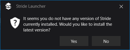 No version installed