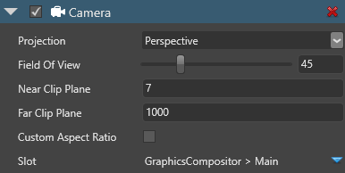 Camera properties