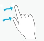 Translation gesture